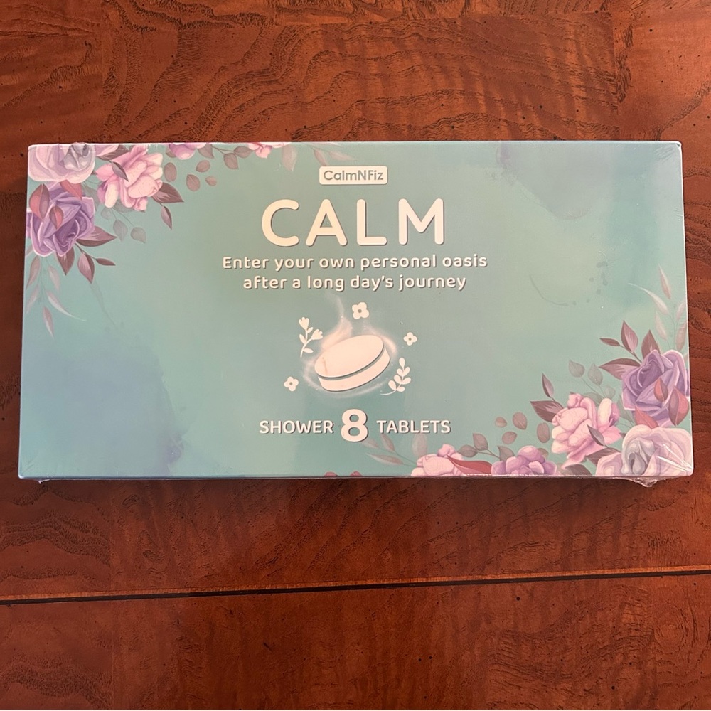 NWT Calm Shower Tablets - Set of 8